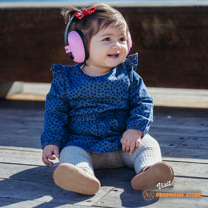 Banz BUBZEE BABY EARMUFFS NAVY Baby Hearing Protection BN 
