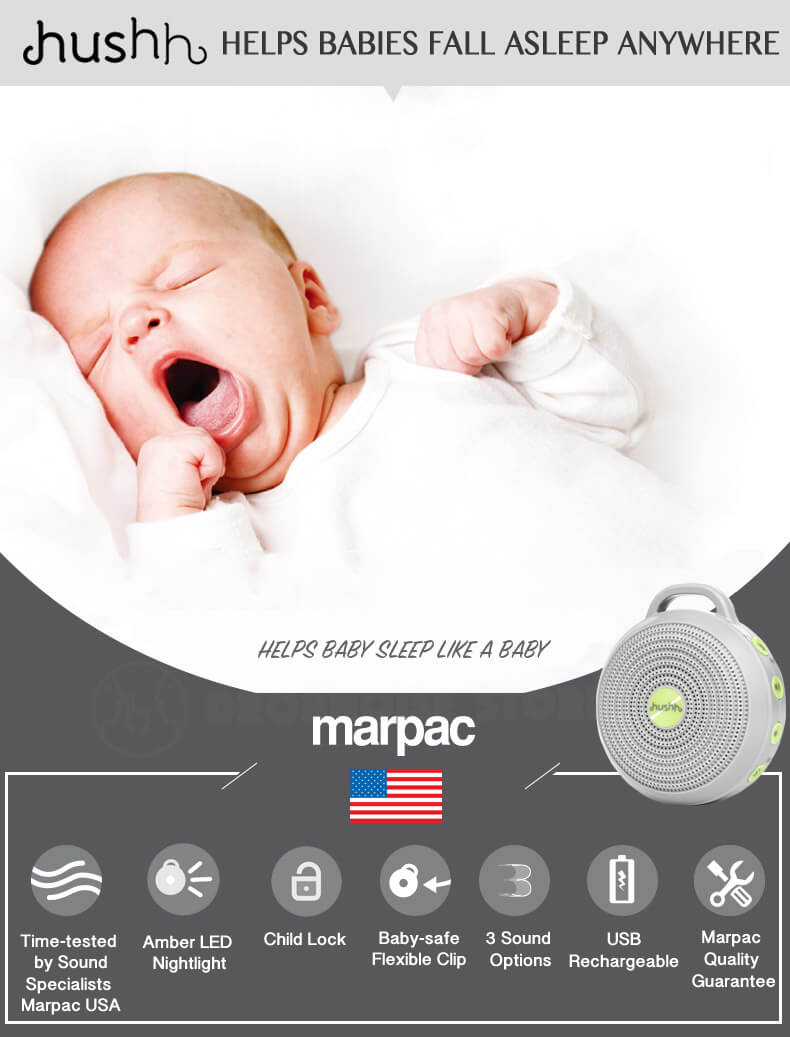 Marpac Hushh, White Noise Machine to Help Baby Fall Asleep