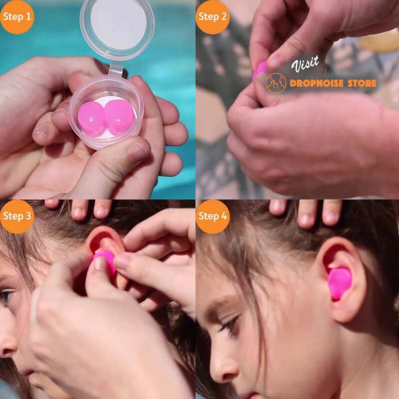 Details about   EAR BAND-IT ULTRA Swimming Headband Earband & PUTTY BUDDIES Silicone Ear Plugs 