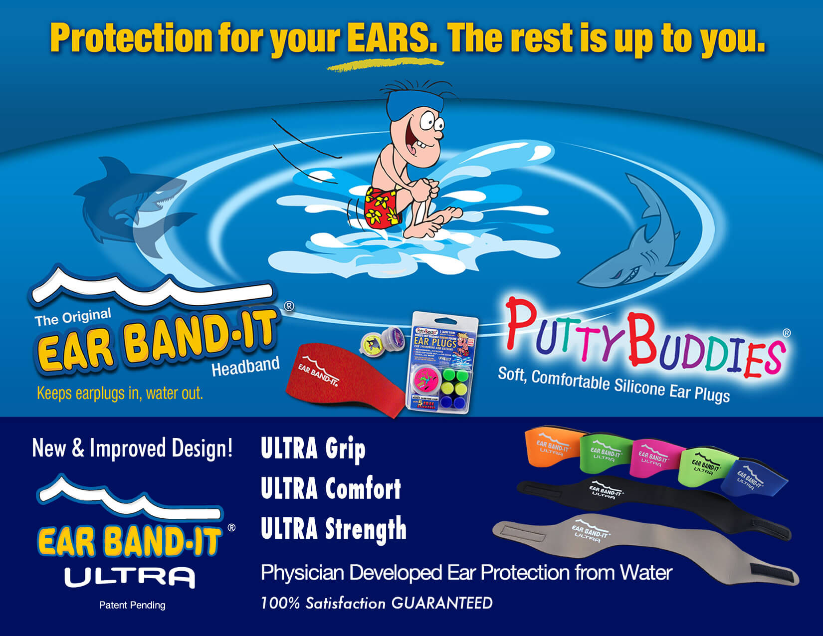 安価 EAR BAND-IT パティ バディーズ パティバディーズ 3色セット 耳栓 Putty Buddies Silicon Plug 3pr 